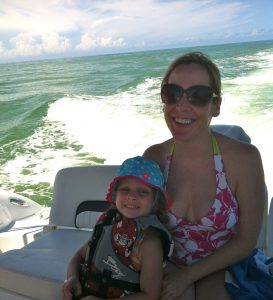 Enjoying renting a boat on Anna Maria Island