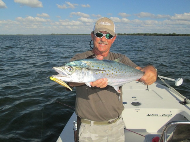Capt. Ray with a Spanish Mackerel